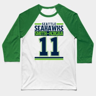 Seattle Seahawks Smith-Njigba 11 Edition 3 Baseball T-Shirt